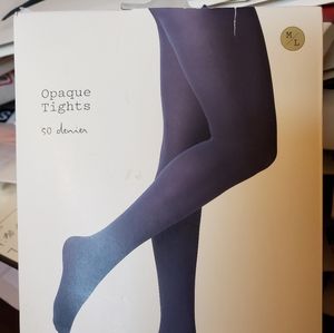 a new day Accessories - NWT Opaque Navy Tights a new day Accessories - NWT Opaque Navy Tights
